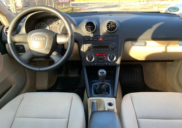 Audi A3 cena 18750 przebieg: 197170, rok produkcji 2006 z Goleniów małe 562